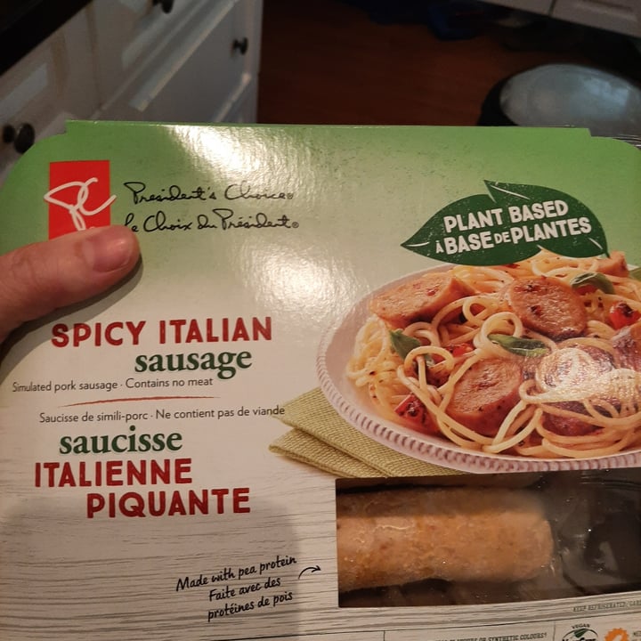 photo of President's Choice Spicy Italian Sausage shared by @fitzroyandfae on  18 Jun 2021 - review