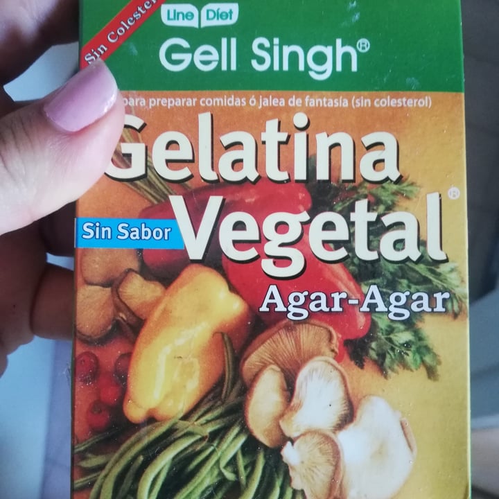 photo of Gell Singh Gelatina Vegetal shared by @midiariovegan on  25 Nov 2020 - review