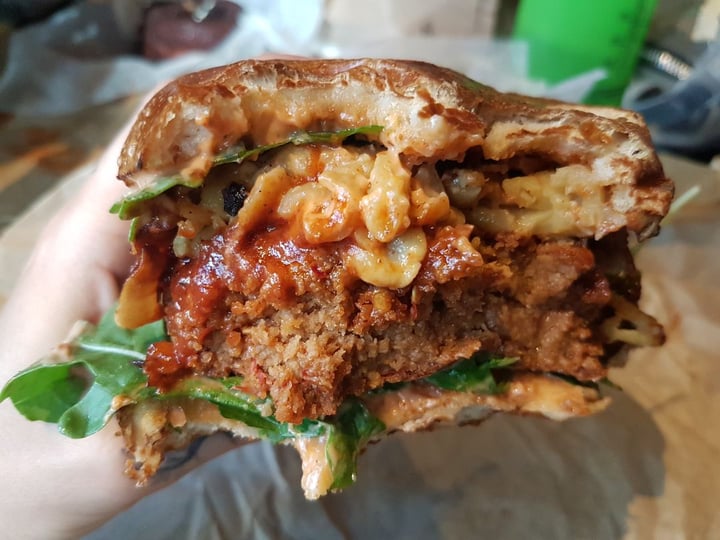 photo of The Cinnamon Snail Beastmode Burger Deluxe shared by @metalmel666 on  19 Sep 2019 - review