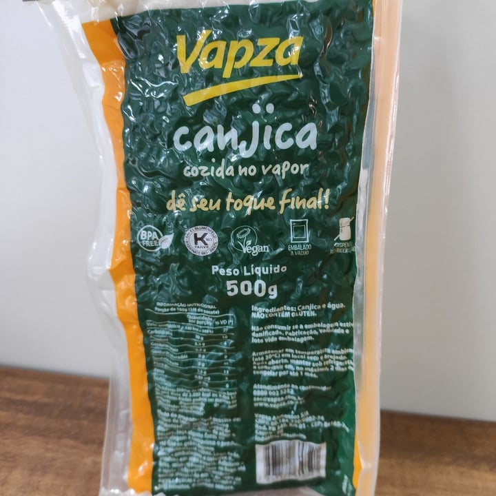 photo of Vapza CANJICA COZIDA NO VAPOR shared by @micheletrevisan on  20 Jun 2022 - review