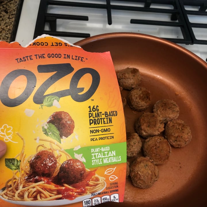 photo of Ozo Plant Based Meatballs shared by @jerrbur on  29 Apr 2021 - review