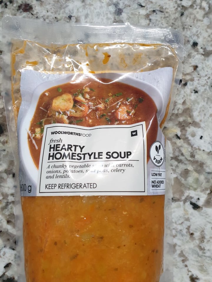 photo of Woolworths Food Fresh Hearty Homestyle Soup shared by @tilana85 on  14 Dec 2019 - review