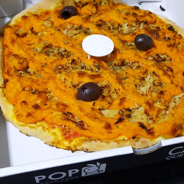 review photo of Pop Vegan Food Pizza frango c/ cheddar shared by @dudalemos on 15 Jul 2021 - review