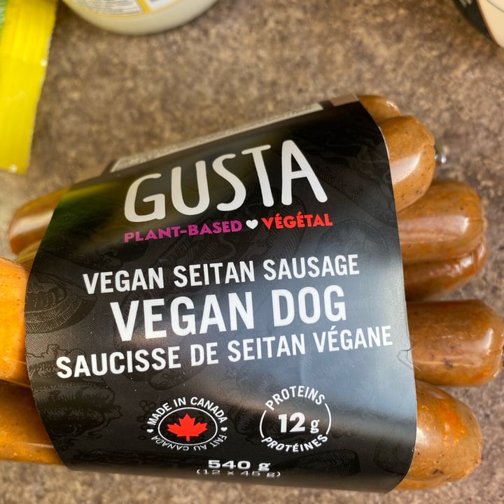 photo of Gusta Vegan Dog shared by @ktm514 on  24 Jan 2022 - review