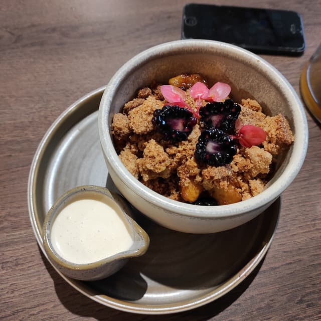 Photo of the dish “The Crumble”