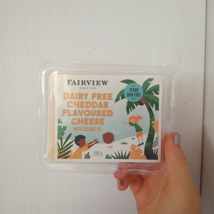 review photo of Fairview Dairy Free Cheddar Flavoured Cheese shared by @jessicaturck on 19 May 2021 - review