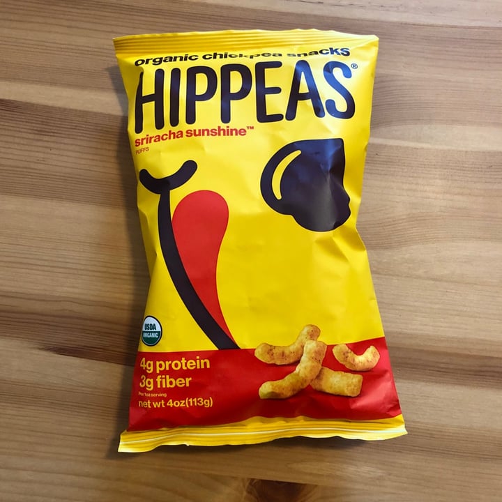photo of Hippeas Sriracha Sunshine Organic Chickpea Puffs shared by @aqualing on  21 Feb 2021 - review