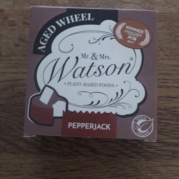 photo of Mr. & Mrs. Watson Mr &Mrs Watson vegan pepperjack shared by @padster on  14 Feb 2022 - review