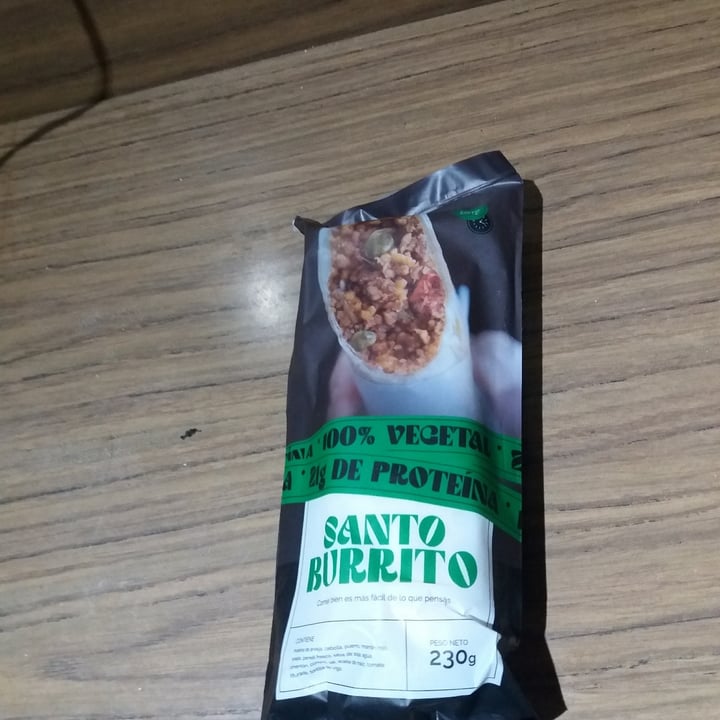 photo of Santo burrito Santo Burrito shared by @seamosuvoz on  22 Sep 2022 - review