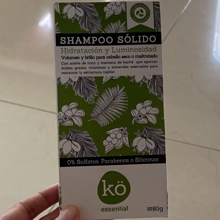 review photo of Kö essential Shampoo Sólido shared by @claudiapsaan on 07 Mar 2022 - review