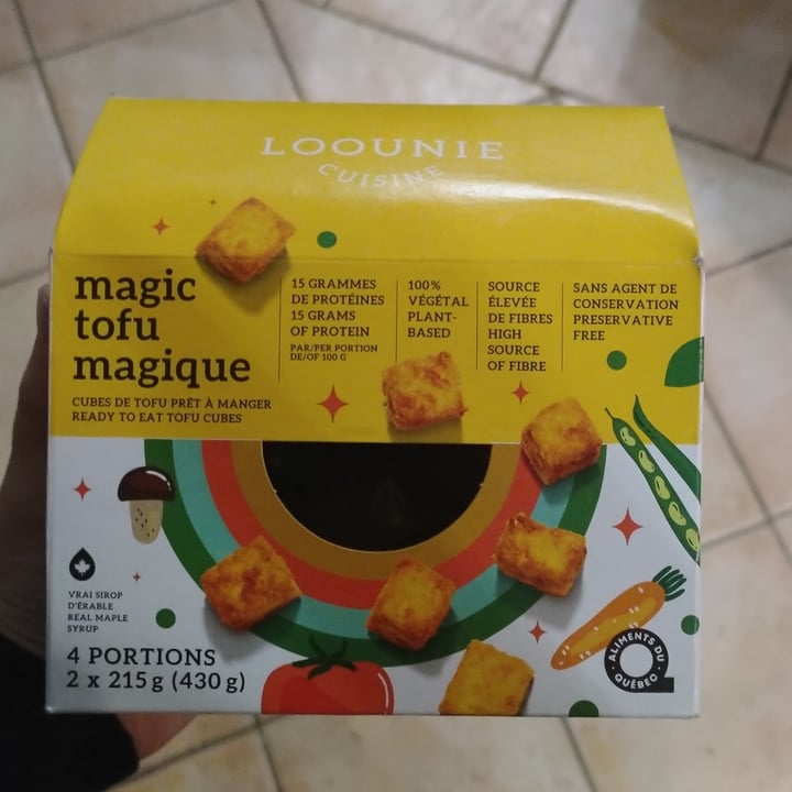 review photo of Loonie Cuisine Magic Tofu shared by @laurence22 on 10 Nov 2021 - review