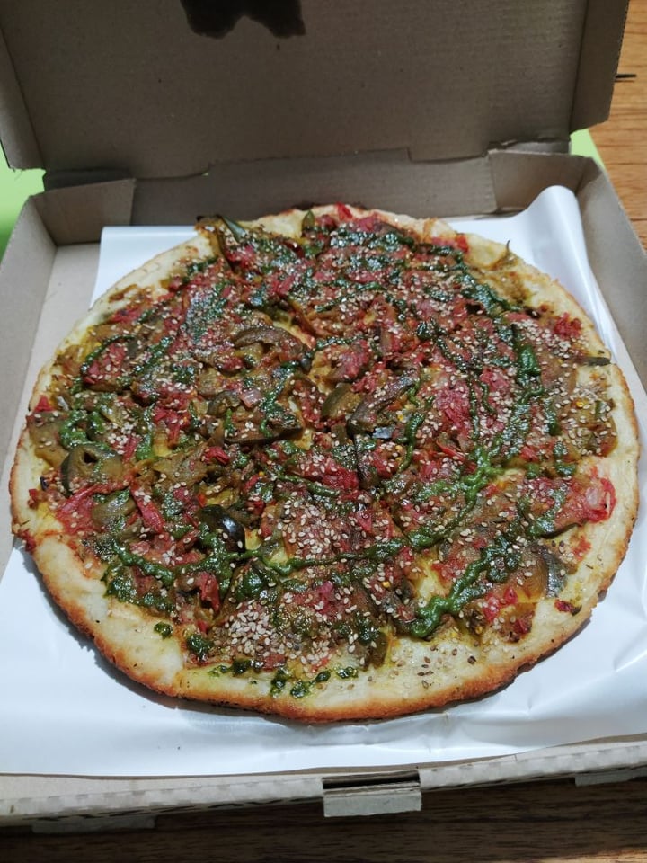 photo of Pizza Vegana De la India shared by @celes on  28 Nov 2019 - review