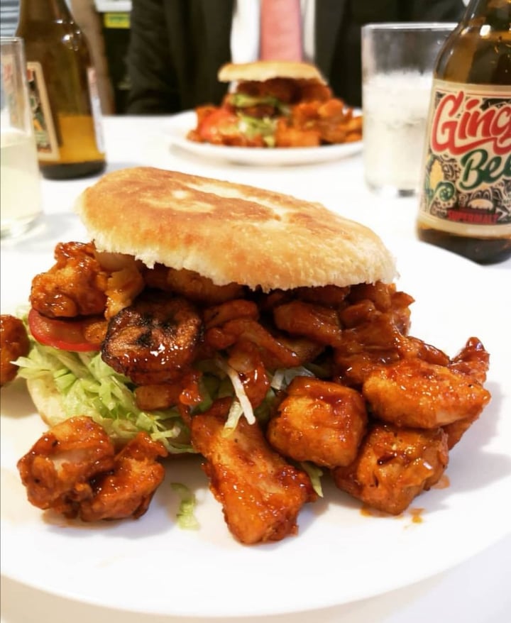 review photo of Deserted Cactus Deep Fried jackfruit, And Plantain shared by @plantbasedexplorer on 02 Dec 2019 - review