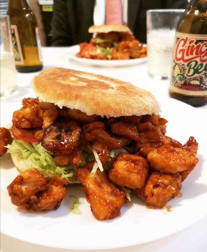 photo of Deserted Cactus Deep Fried jackfruit, And Plantain shared by @plantbasedexplorer on  02 Dec 2019 - review