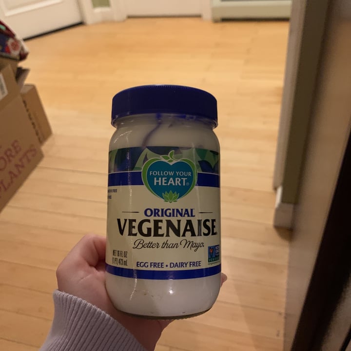 review photo of Follow Your Heart Original Vegenaise shared by @livriley on 31 Dec 2020 - review