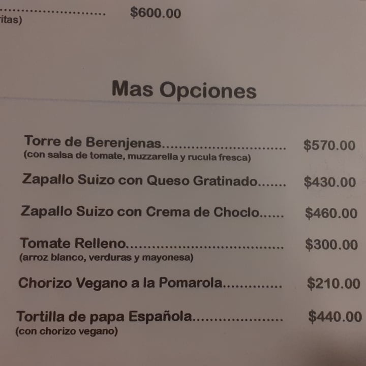 review photo of Cúrcuma Restaurante Chori Vegano a La Pomarola shared by @wankotik on 01 Feb 2021 - review