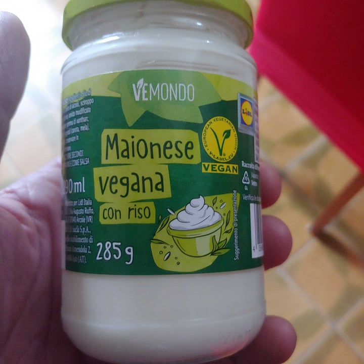 photo of Vemondo  Maionese Vegana con Riso shared by @frapizza on  03 Apr 2022 - review