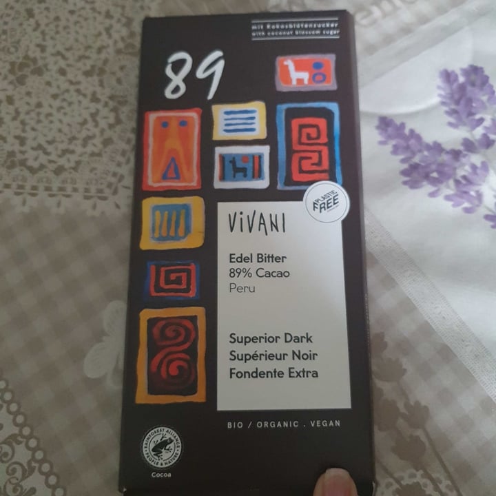photo of Vivani 89% Cacao Perù Superior Dark shared by @manu978 on  04 Mar 2022 - review