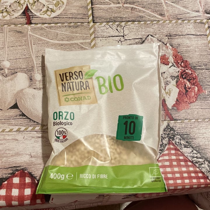 photo of Verso Natura Conad Veg Orzo precotto shared by @giuliveggy on  10 Mar 2022 - review