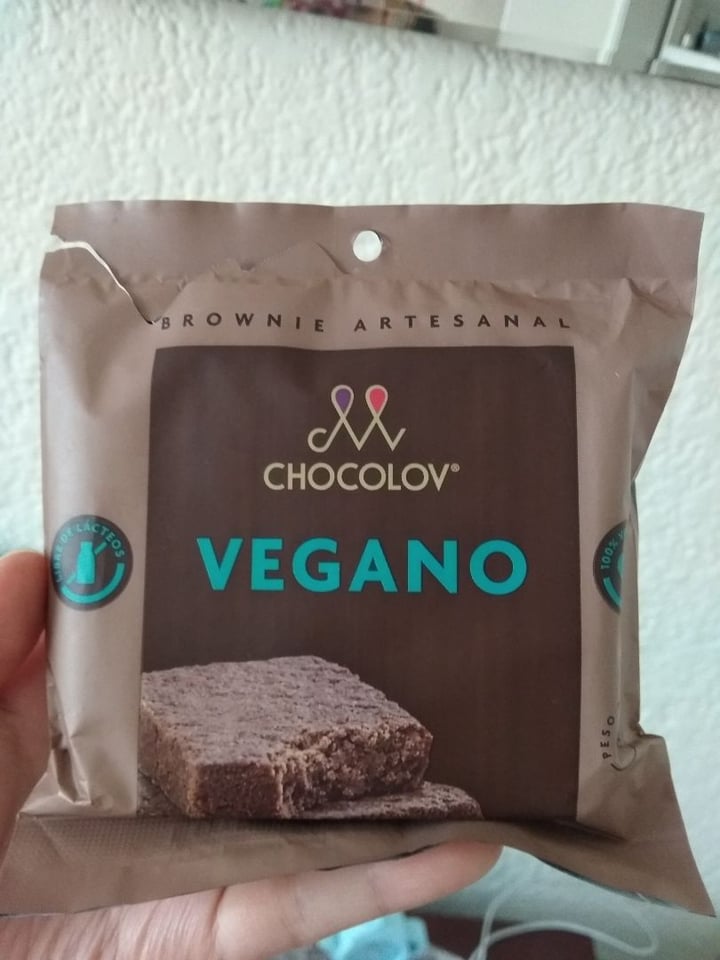 photo of Chocolov Vegano Brownie shared by @ndmuse on  02 May 2020 - review