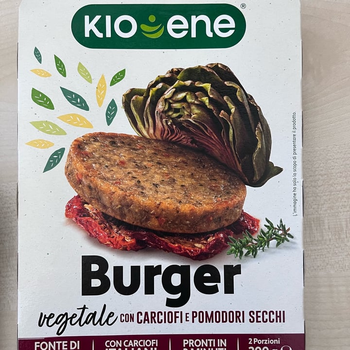 photo of Kioene Burger ai carciofi e pomodori secchi shared by @robertagenova on  13 Sep 2022 - review
