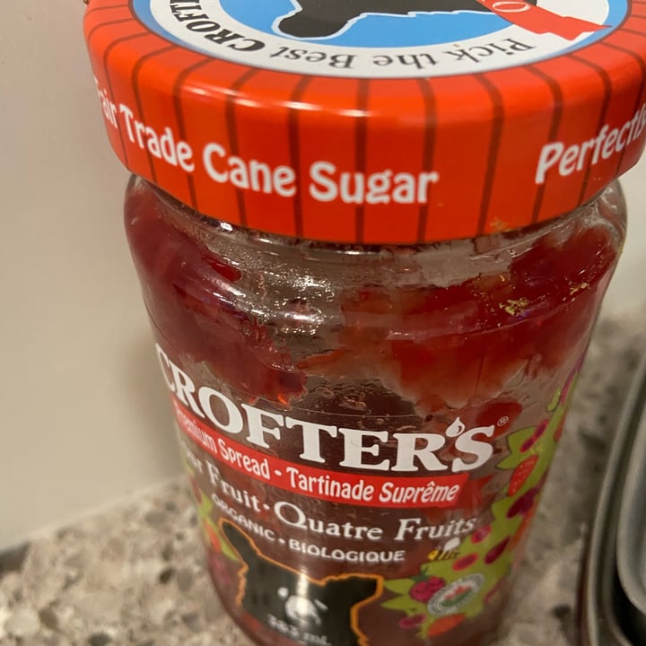 photo of Crofter’s Four Fruit Organic Fruit Spread shared by @carolstanis on  12 May 2022 - review