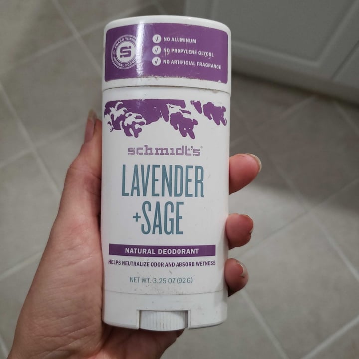 photo of Schmidt's Lavendar And Sage shared by @korbinbarks5000 on  31 Aug 2021 - review