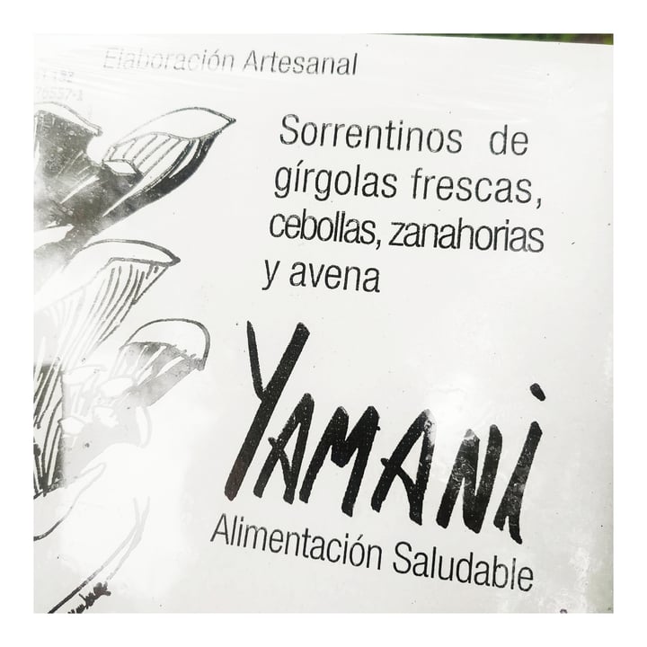 photo of Yamani Alimentos Sorrentinos de Gírgolas Frescas, Cebollas, Zanahorias y Avena shared by @belup on  20 Mar 2021 - review