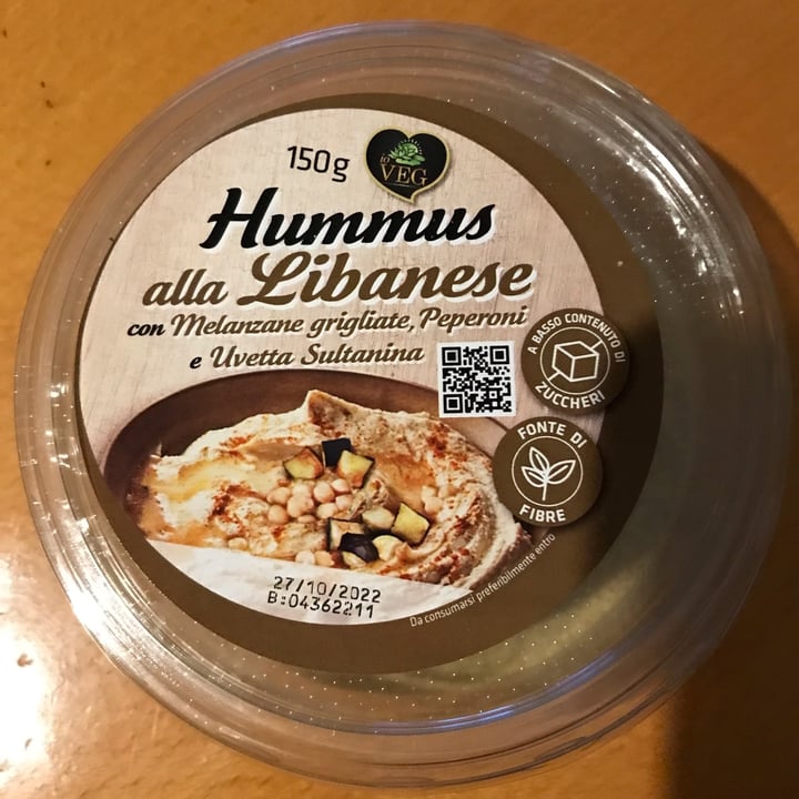 photo of ioVEG hummus alla libanese shared by @laura-pina on  14 Nov 2022 - review