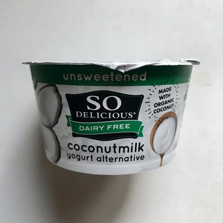 photo of So Delicious Dairy Free Unsweetened Coconut Milk Yogurt Alternative shared by @kyu on  13 Dec 2022 - review