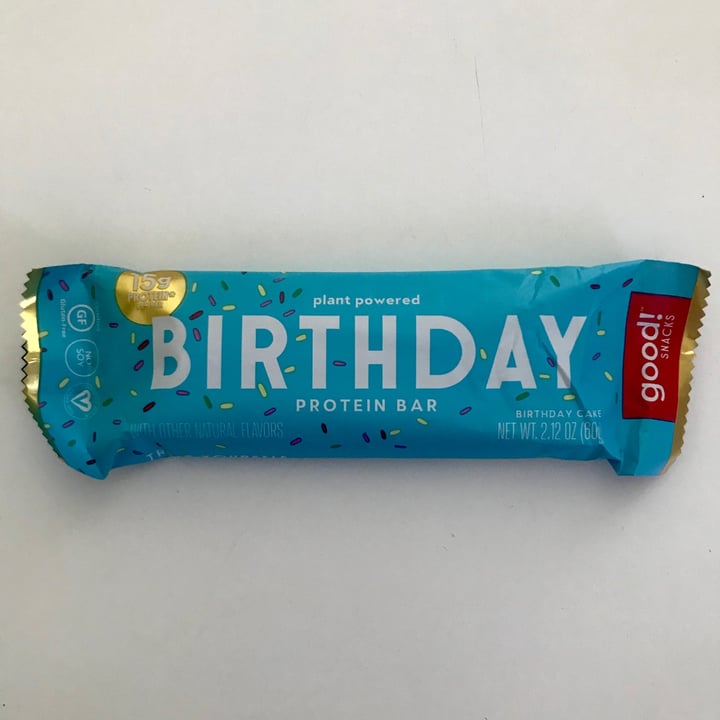 photo of Good! Snacks Birthday Cake Bar shared by @appleappleamanda on  16 Jul 2020 - review