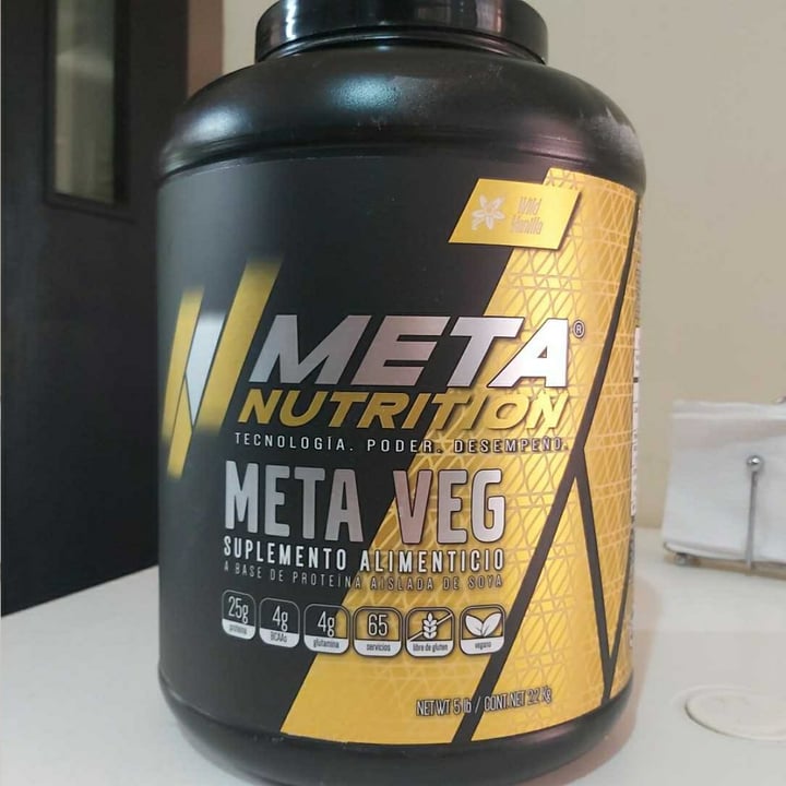 photo of Meta-Nutrition Meta Veg Proteína Aislada de Soya shared by @diegoseprod on  04 Jun 2020 - review