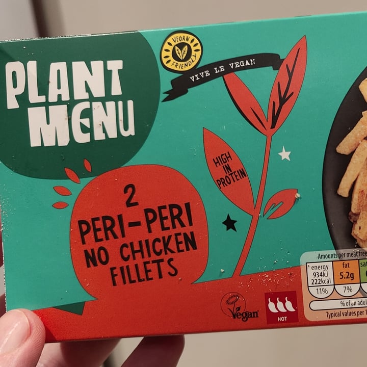 photo of Plant Menu 2 Peri-Peri No Chicken Fillets shared by @marcv on  13 Feb 2022 - review