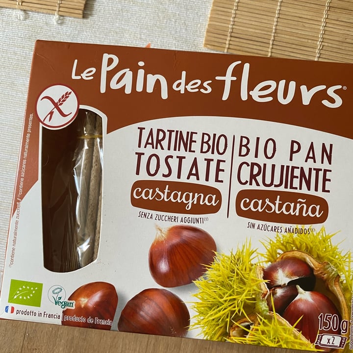 photo of Le Pain des Fleurs Tartine bio tostate Castagna shared by @lucacoach23 on  22 Sep 2022 - review