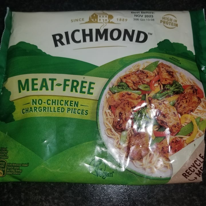 photo of Richmond Meat-free chargrilled no chicken pieces shared by @rockchic on  07 Dec 2022 - review
