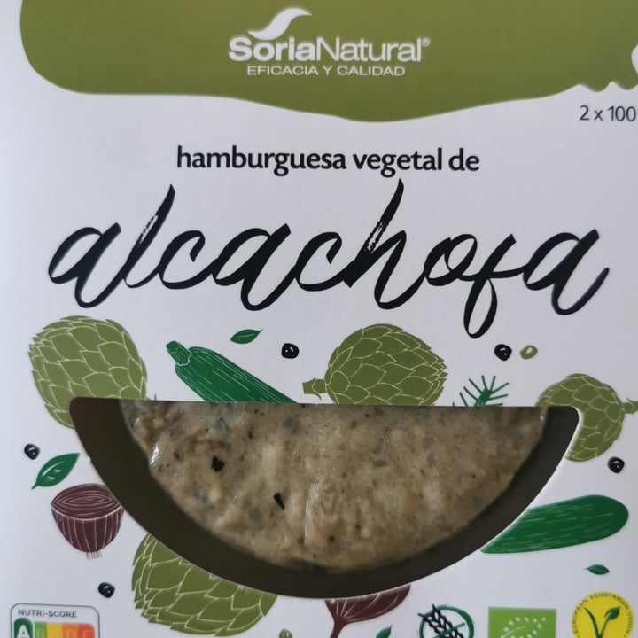 photo of Soria Natural Burguer de alcachofa shared by @ladyvegan84 on  06 Jul 2021 - review