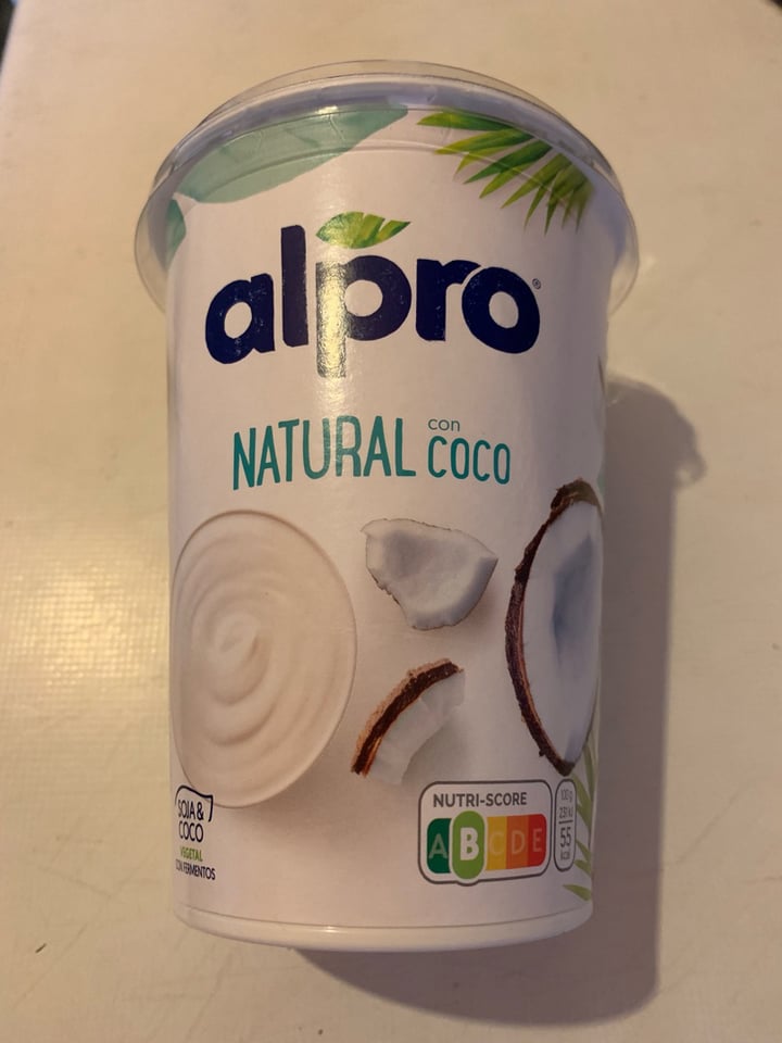 photo of Alpro Natural Con Coco Yogurt shared by @monicats on  18 Jan 2020 - review