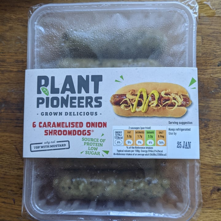 photo of Plant Pioneers Carmelised Onion Shroomdogs shared by @leovw on  21 Jan 2021 - review