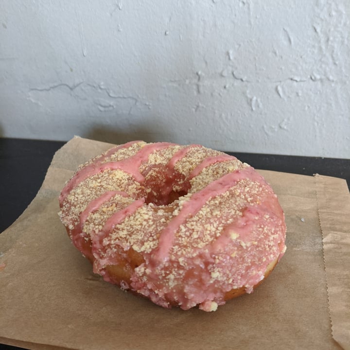 photo of SoJo's Donuts Strawberry Shortcake donut shared by @smiles on  08 Jun 2021 - review