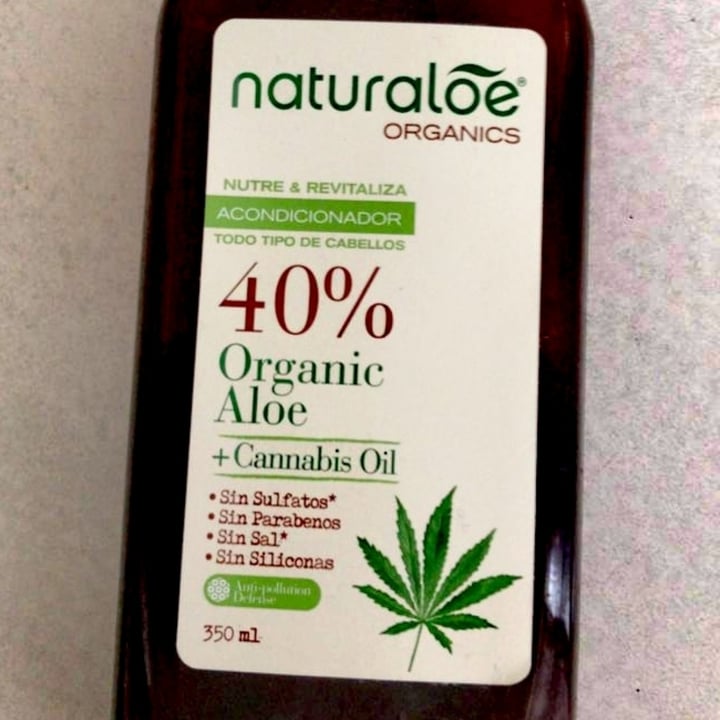 review photo of Naturaloe Organics Acondicionador shared by @iruarraztiog on 29 Sep 2020 - review