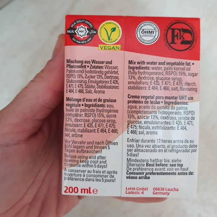 review photo of Schagflix Vegetable Cream shared by @maitanesb on 02 Oct 2020 - review