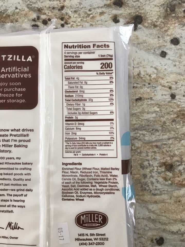photo of Pretzilla Pretzilla Sausage Buns shared by @dianna on  13 May 2019 - review