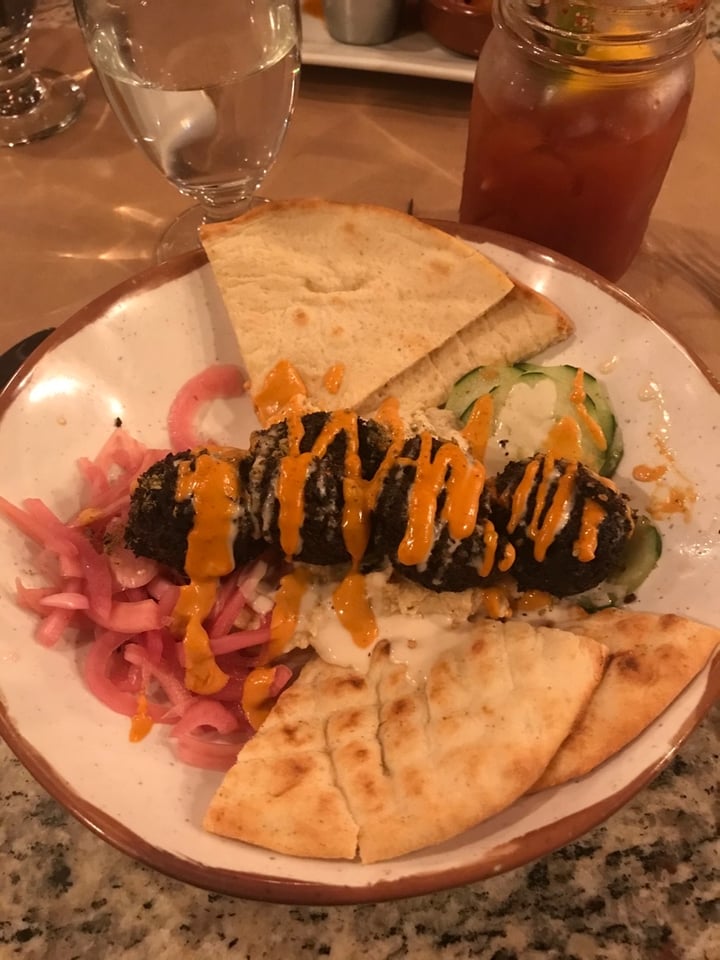 review photo of Iron Vine Falafel & Hummus Plate shared by @billny914 on 28 Oct 2019 - review