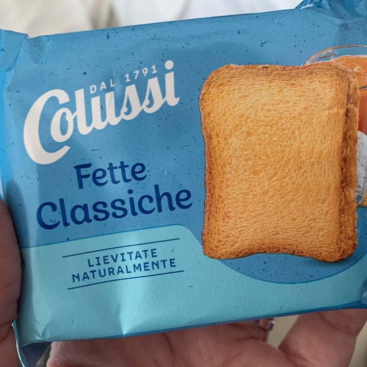 photo of Colussi Fette biscottate classiche shared by @coloratantonella on  02 Nov 2022 - review