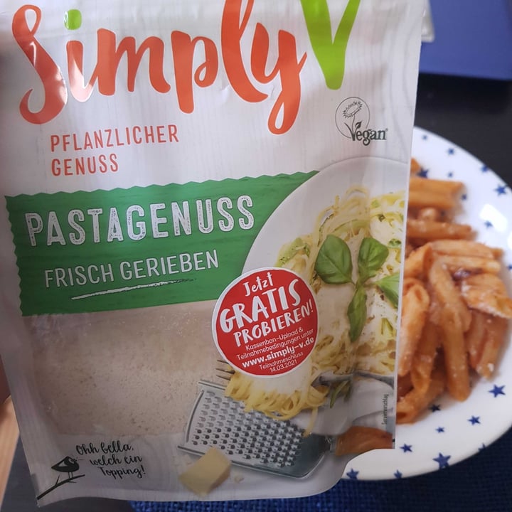 photo of Simply V Rein pflanzlicher Pastagenuss shared by @adrionline on  05 Mar 2021 - review
