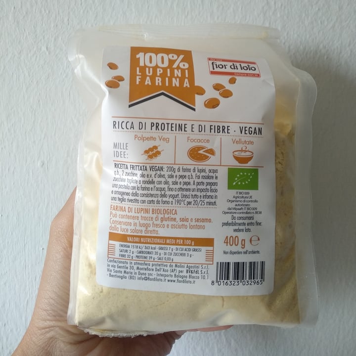 review photo of Fior di Loto Farina Di Lupini shared by @sabrino on 21 Nov 2021 - review