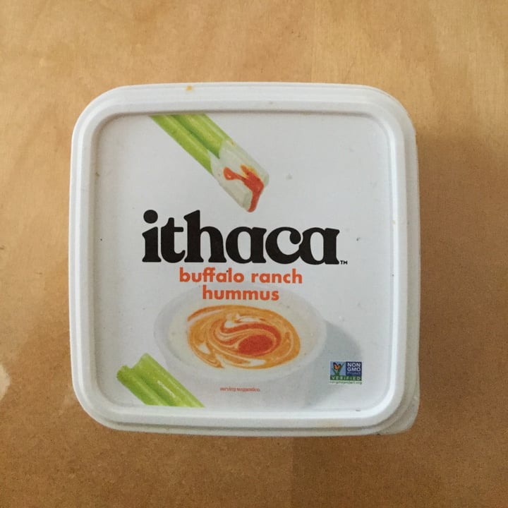 photo of Ithaca Cold-Crafted Buffalo Ranch Hummus shared by @janetisvegan on  08 Jul 2021 - review