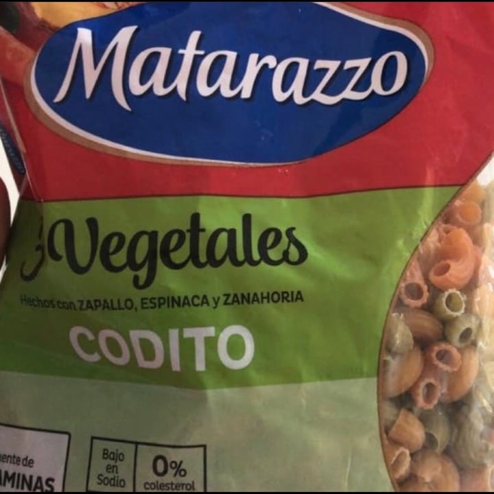 review photo of Matarazzo Fideos Coditos 3 Vegetales shared by @sofifaroni on 22 Jul 2020 - review