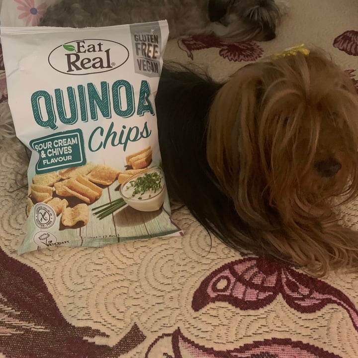 photo of Eat Real Sour Cream and Chives Quinoa Chips shared by @nictecita on  25 Jan 2021 - review