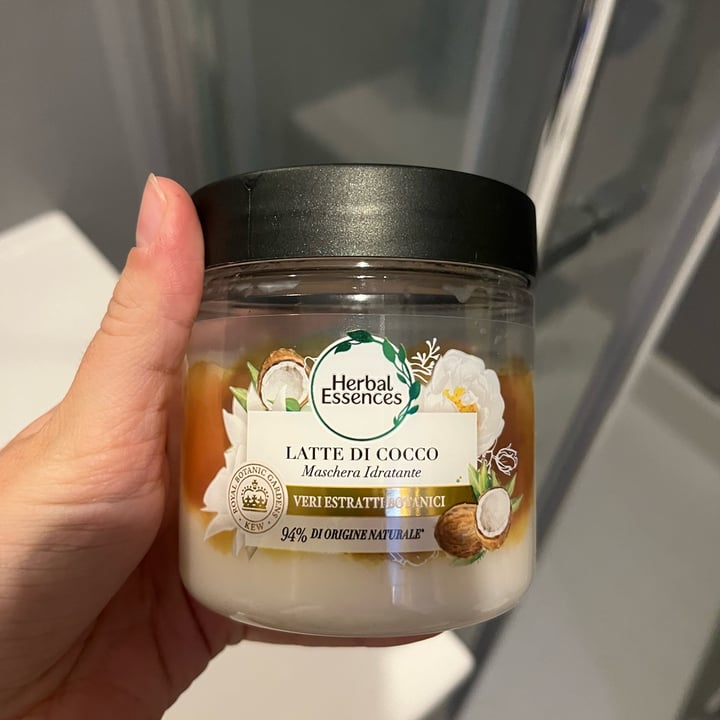 review photo of Herbal Essences Latte di cocco maschera idratante per capelli secchi shared by @tamerice on 20 Sep 2022 - review